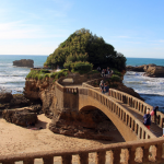 biarritz-balade Rocher de la Vierge, Biarritz