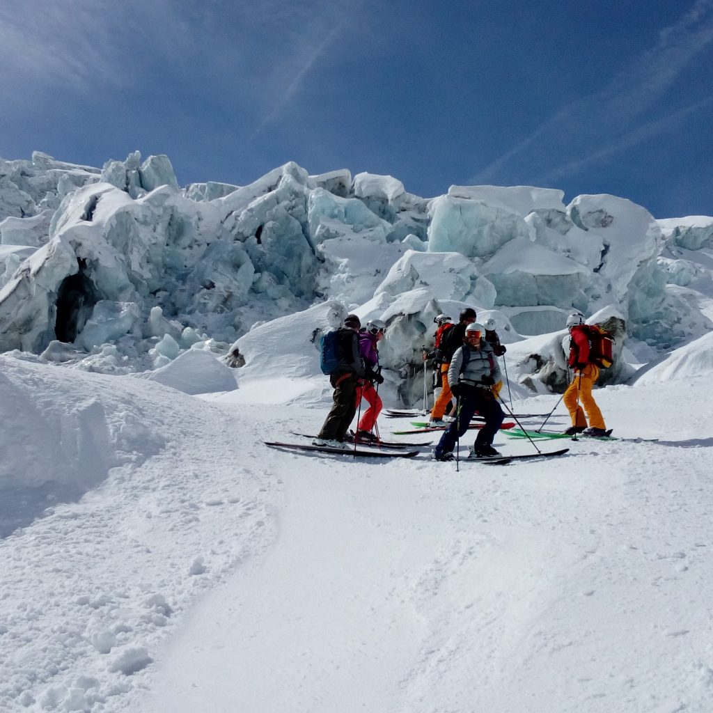 glacier vallée blanche