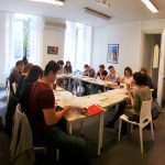 France langue Bordeaux salle de classe