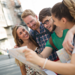 Etudiants en balade dans Bordeaux