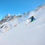 Descent à ski hors piste