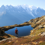 randonnée lac et montagne