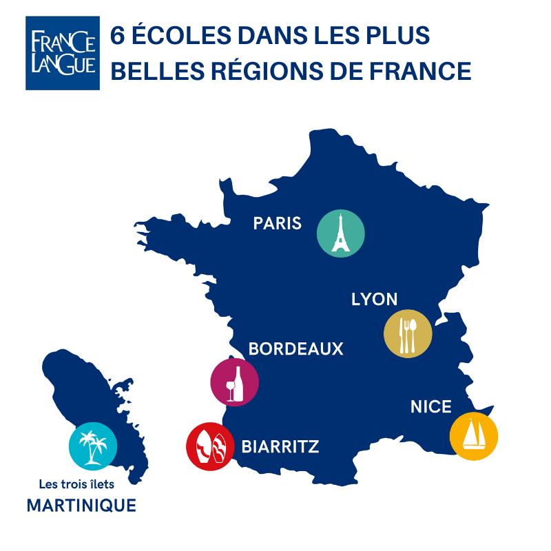 carte de nos écoles